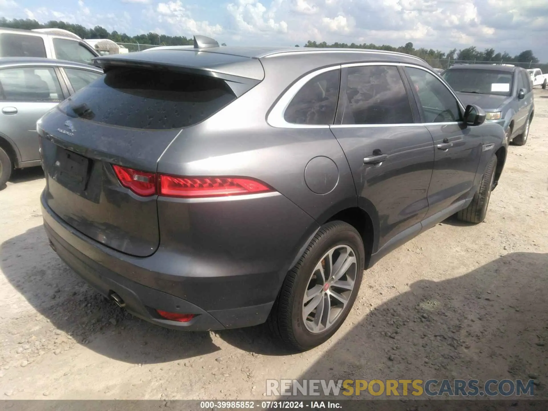 4 fotografías del automóvil dañado SADCJ2FXXKA610855 JAGUAR F-PACE 2019