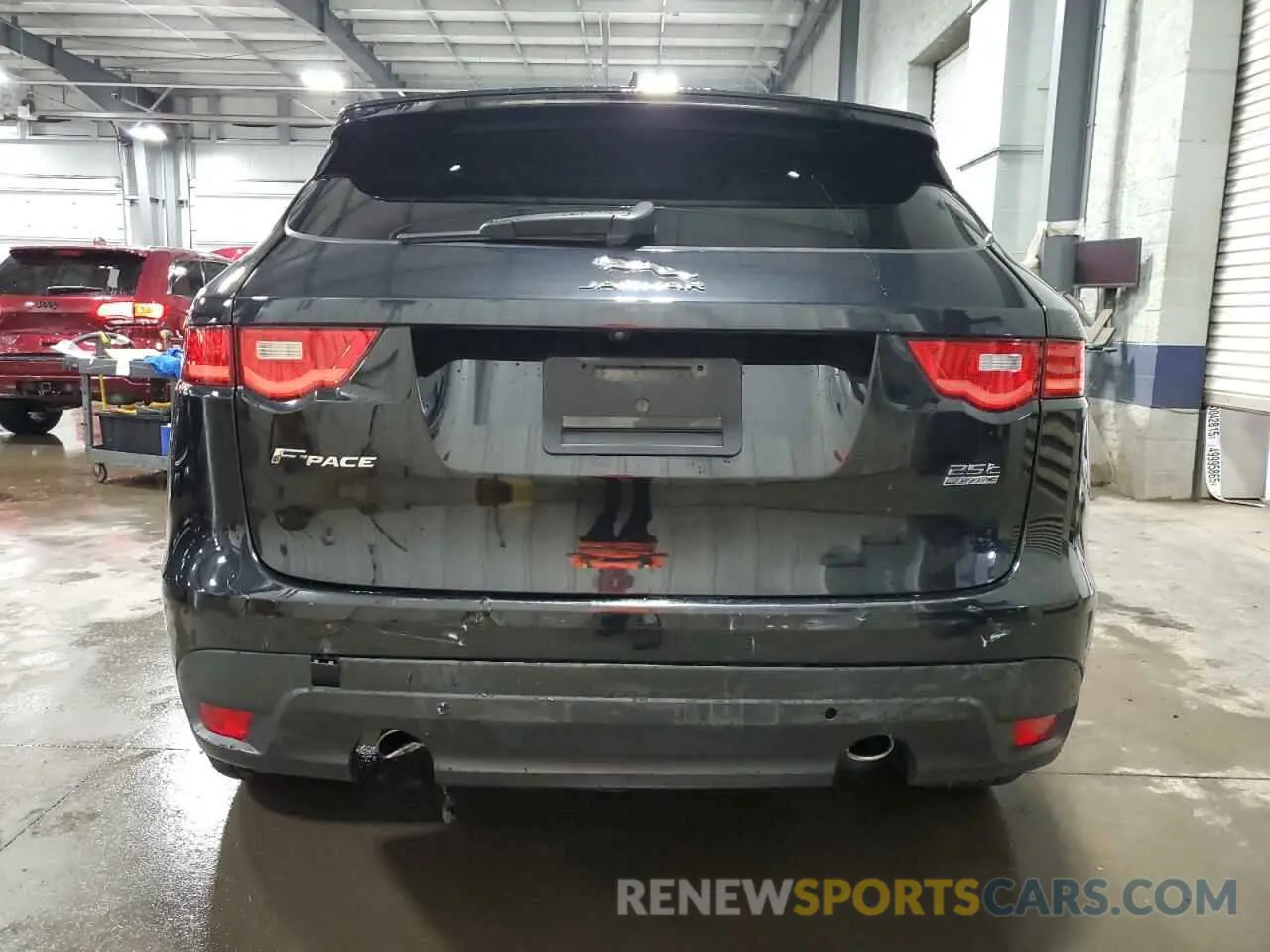 6 fotografías del automóvil dañado SADCK2FX0KA352021 JAGUAR F-PACE 2019