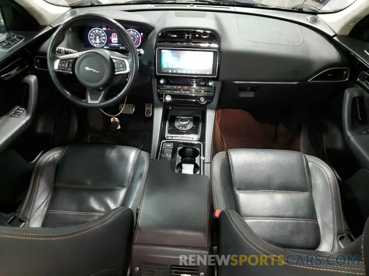 8 fotografías del automóvil dañado SADCK2FX0KA352021 JAGUAR F-PACE 2019
