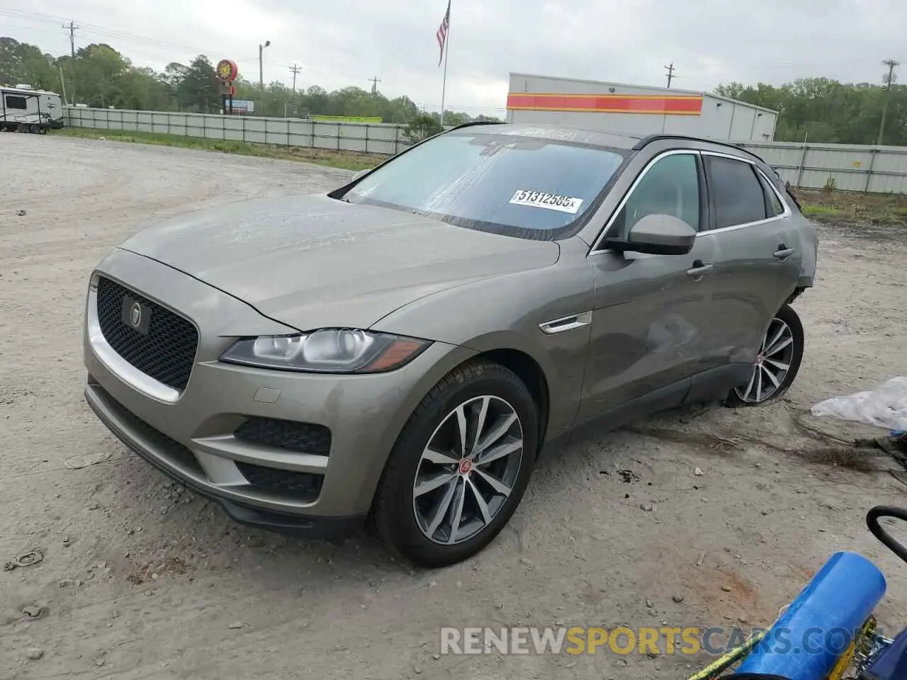 1 fotografías del automóvil dañado SADCK2FX0KA367828 JAGUAR F-PACE 2019