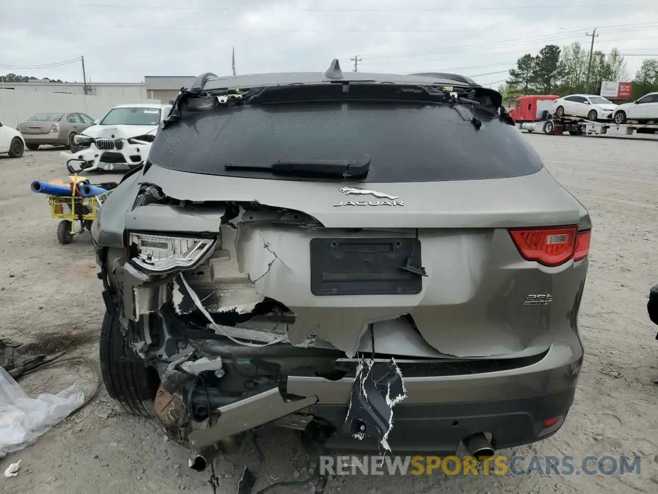 6 fotografías del automóvil dañado SADCK2FX0KA367828 JAGUAR F-PACE 2019
