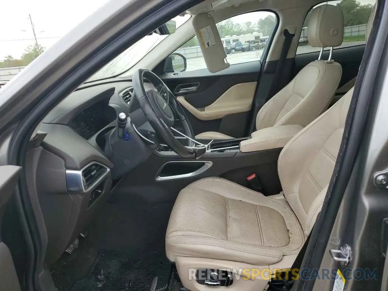 7 fotografías del automóvil dañado SADCK2FX0KA367828 JAGUAR F-PACE 2019