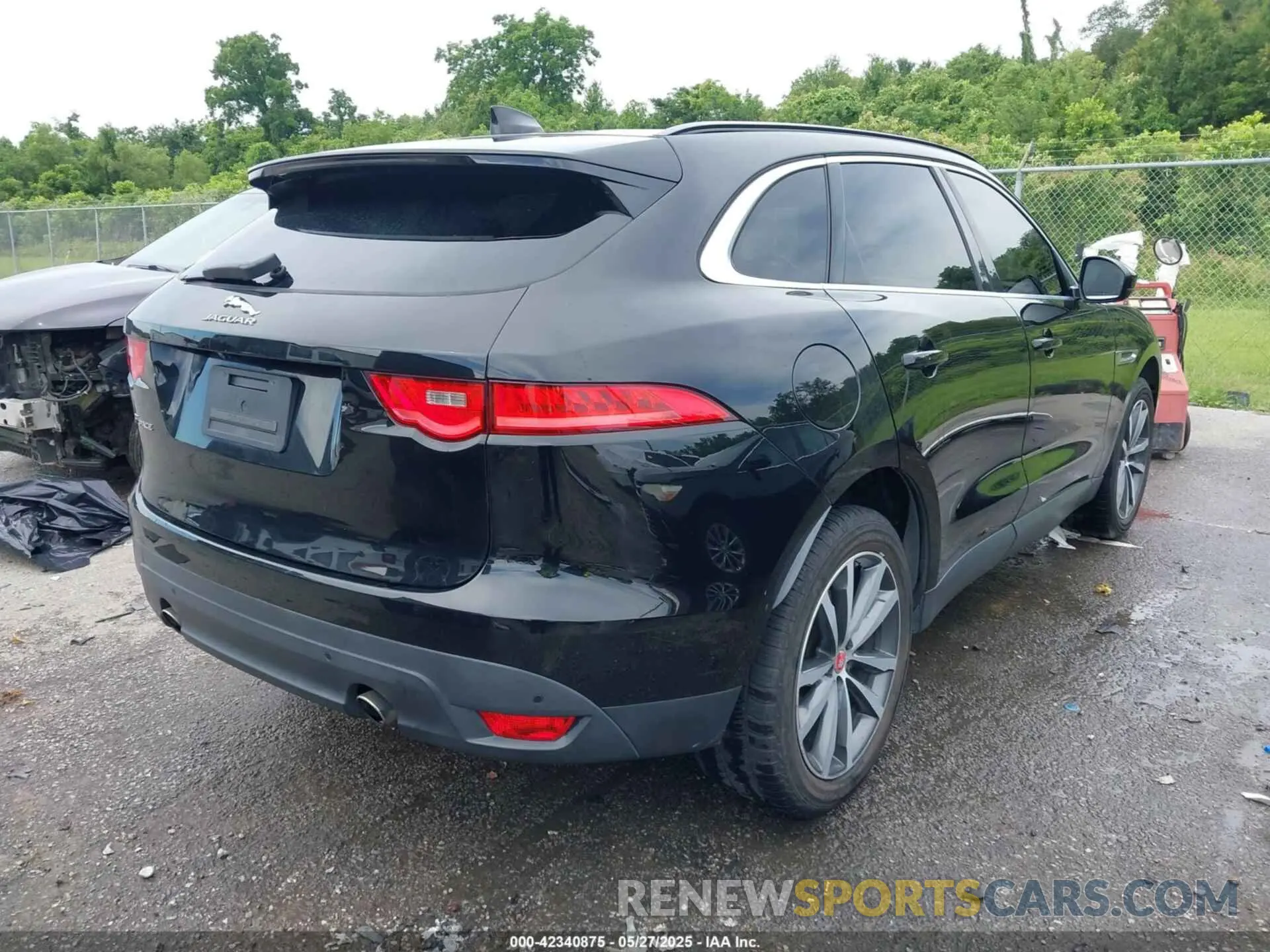 4 fotografías del automóvil dañado SADCK2FX2KA610460 JAGUAR F-PACE 2019