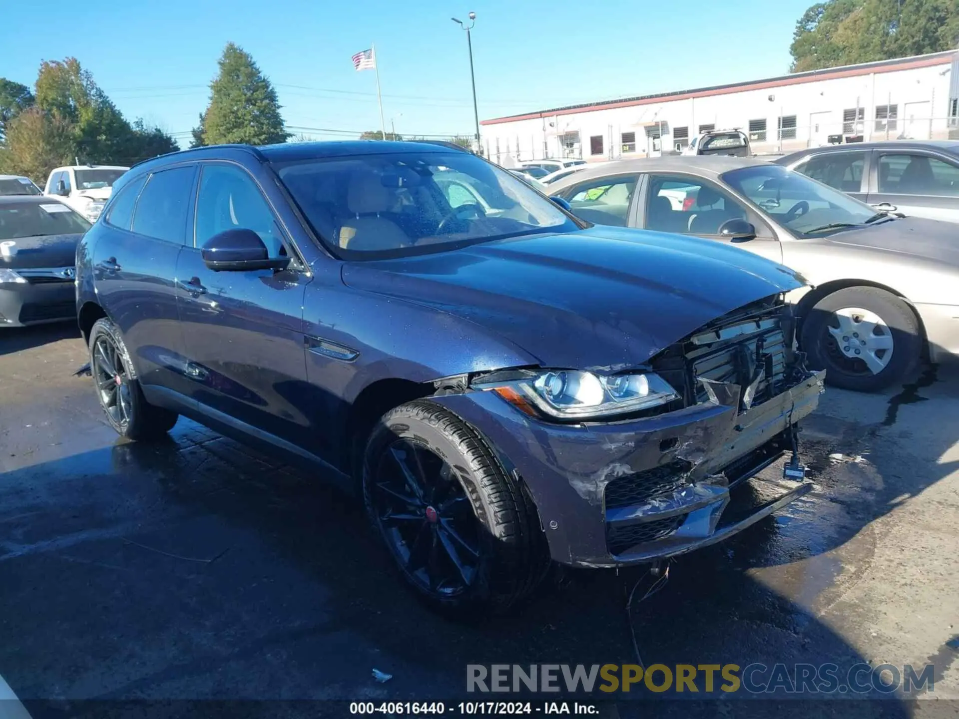 1 fotografías del automóvil dañado SADCK2FX4KA399410 JAGUAR F-PACE 2019