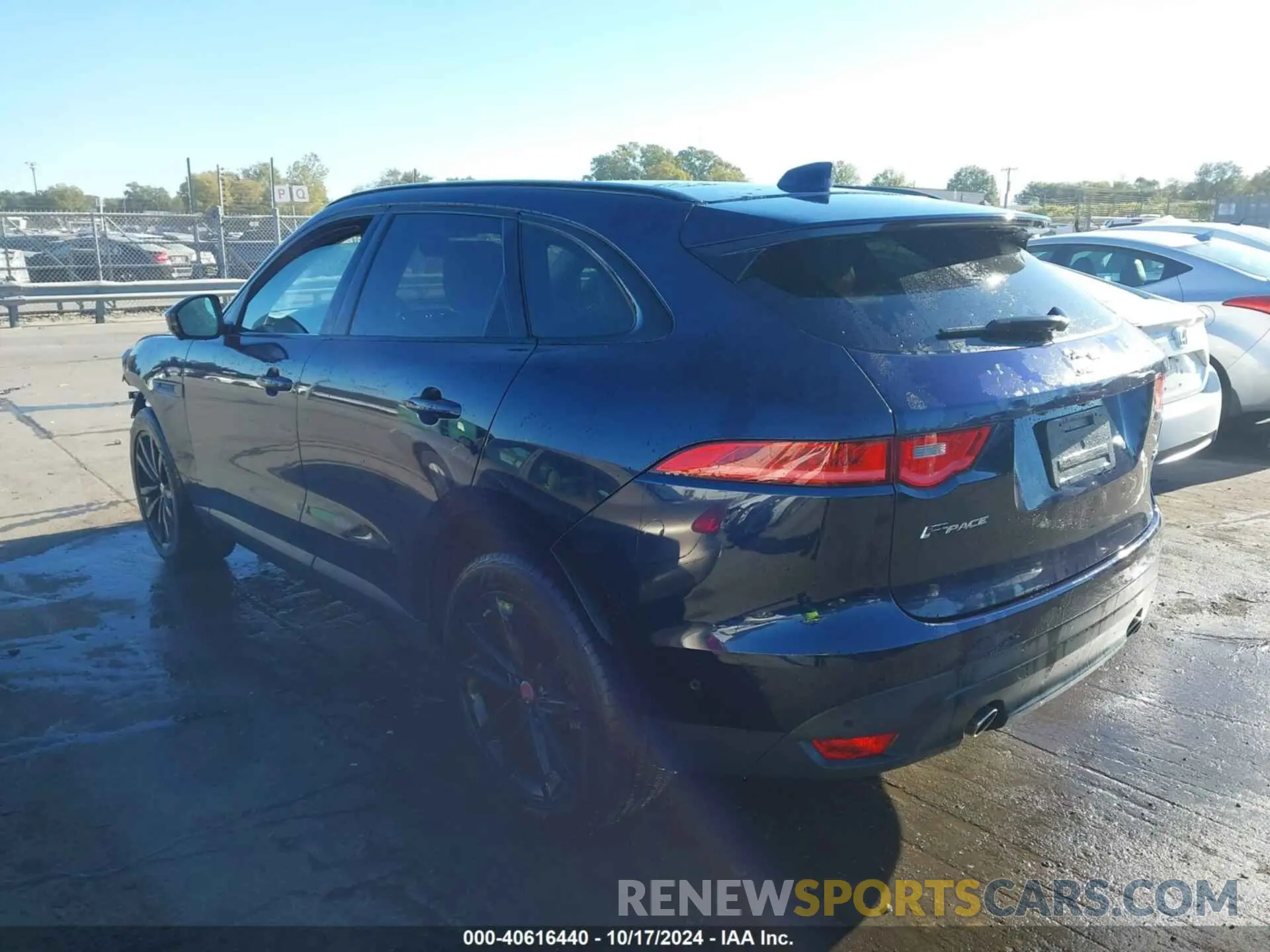 3 fotografías del automóvil dañado SADCK2FX4KA399410 JAGUAR F-PACE 2019