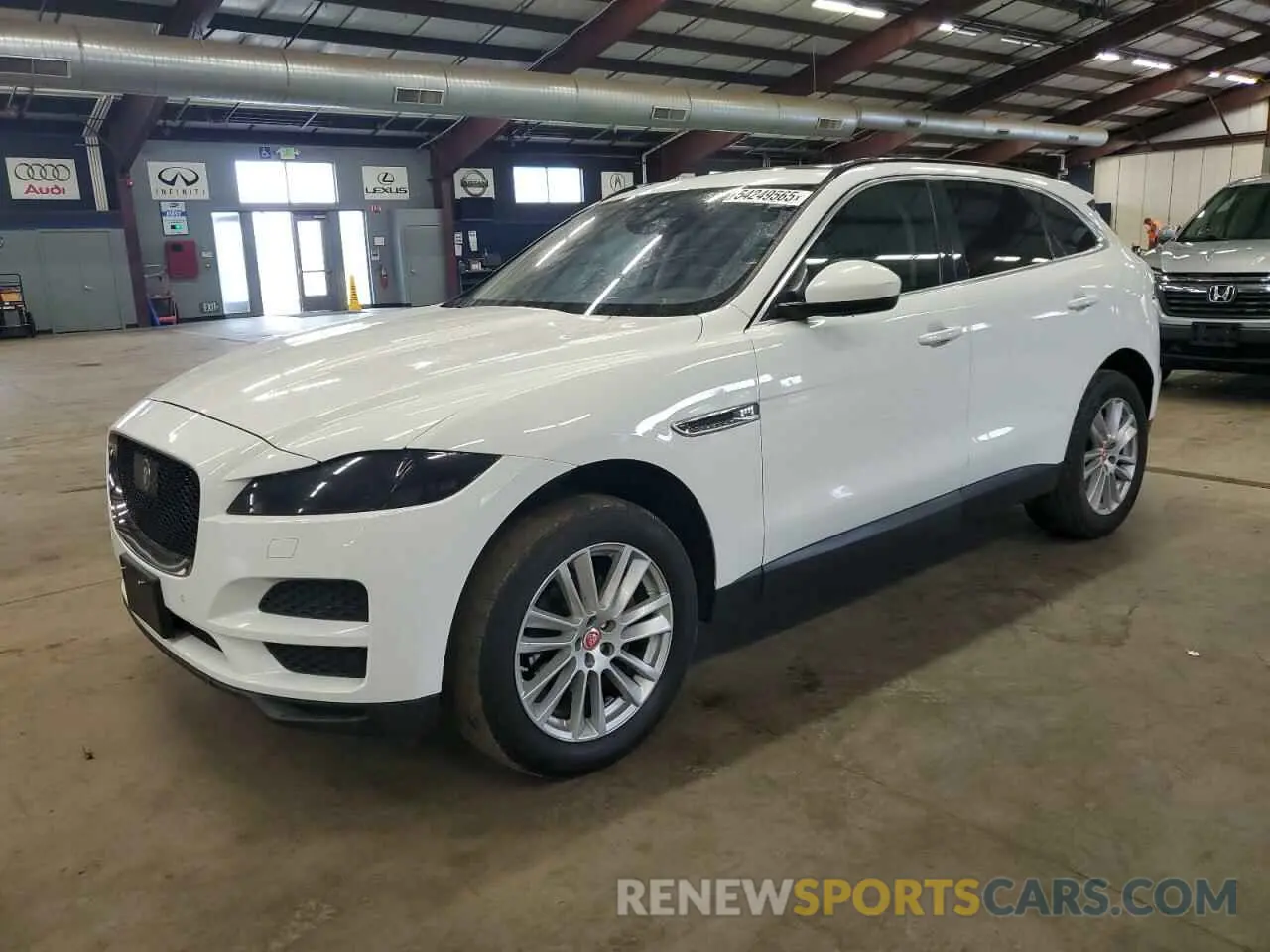 1 fotografías del automóvil dañado SADCK2FX7KA362285 JAGUAR F-PACE 2019