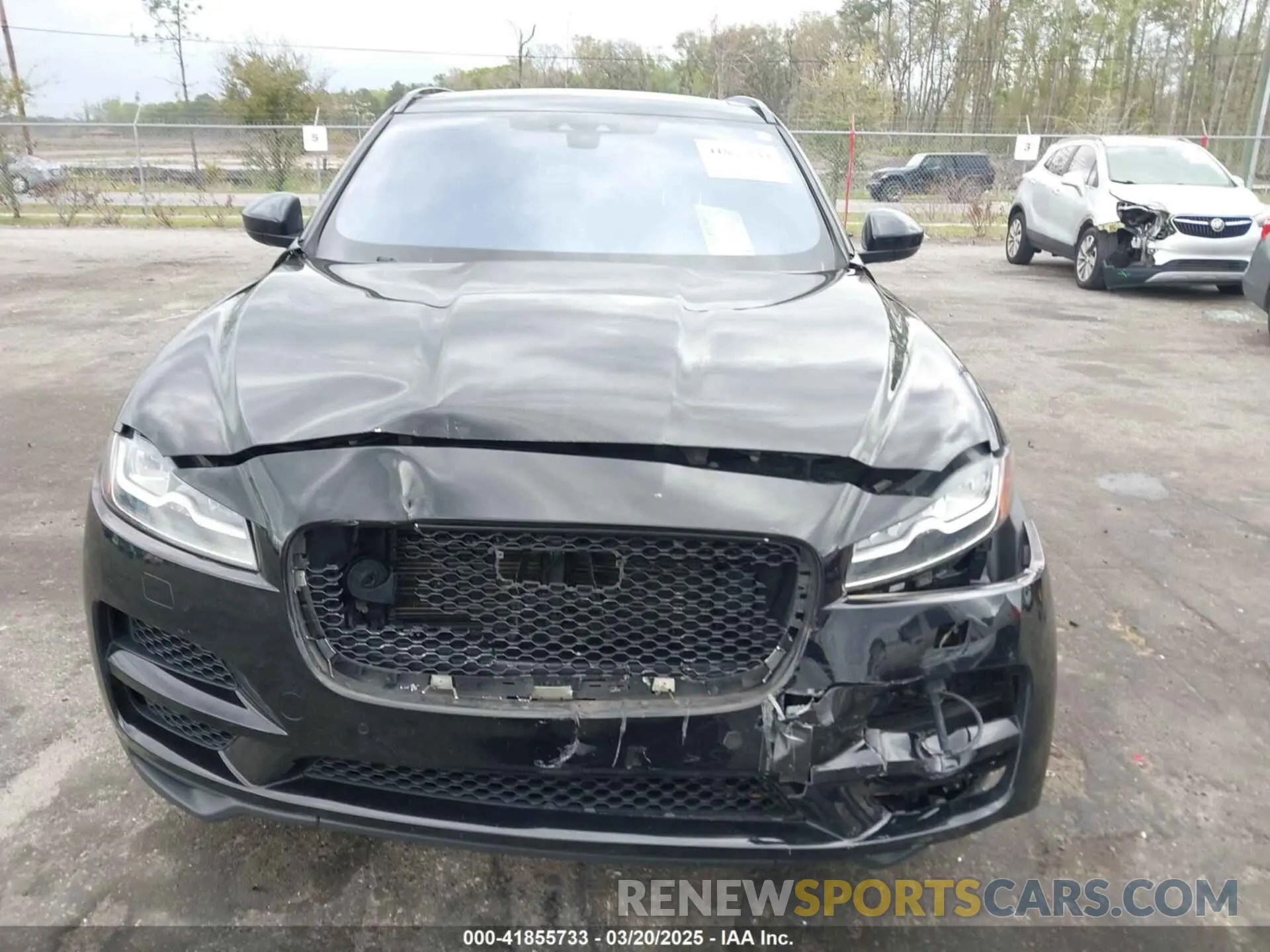 12 fotografías del automóvil dañado SADCK2FX7KA395593 JAGUAR F-PACE 2019