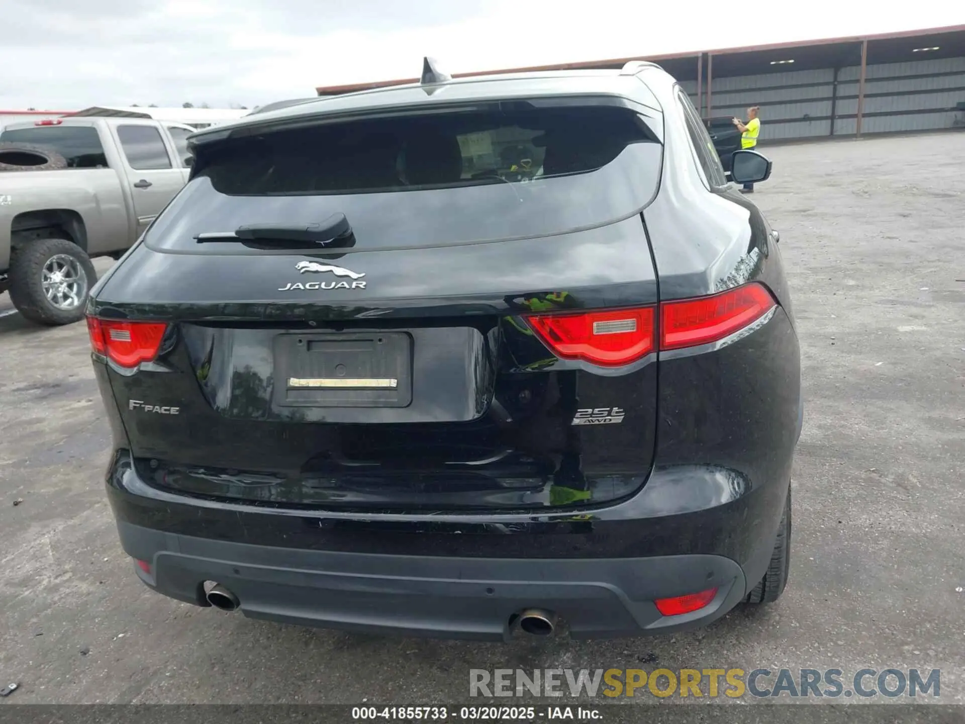 16 fotografías del automóvil dañado SADCK2FX7KA395593 JAGUAR F-PACE 2019