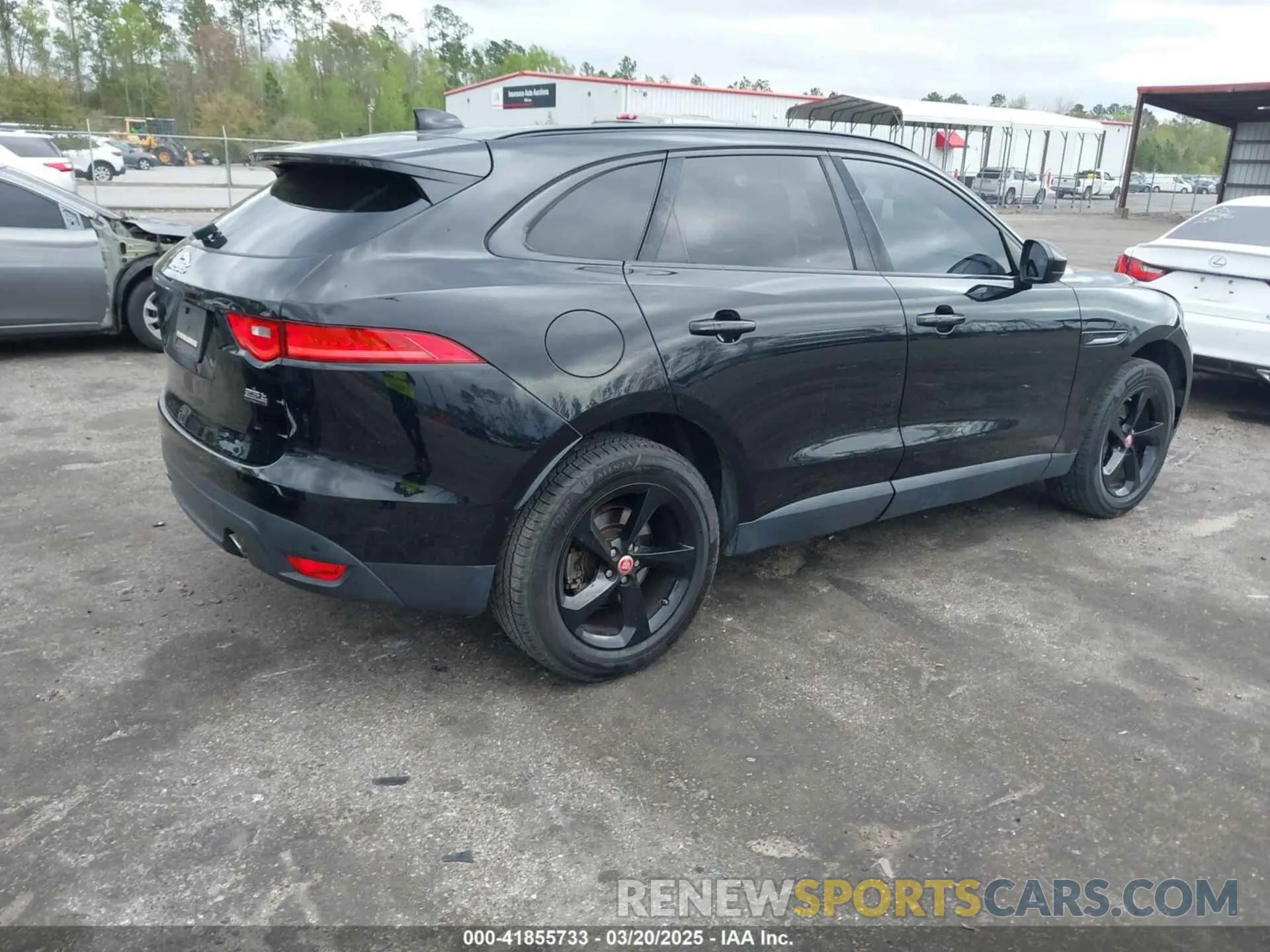 4 fotografías del automóvil dañado SADCK2FX7KA395593 JAGUAR F-PACE 2019