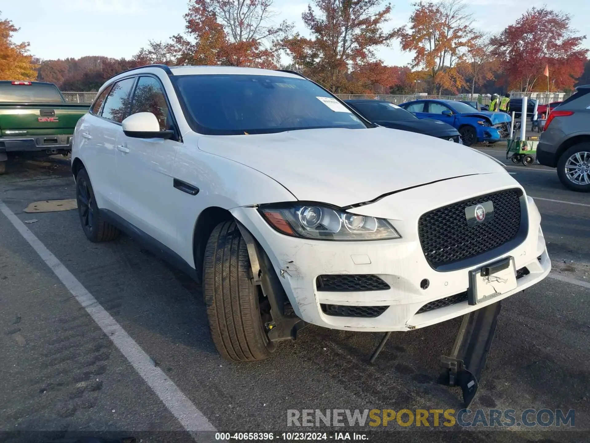 1 fotografías del automóvil dañado SADCK2FX7KA609904 JAGUAR F-PACE 2019