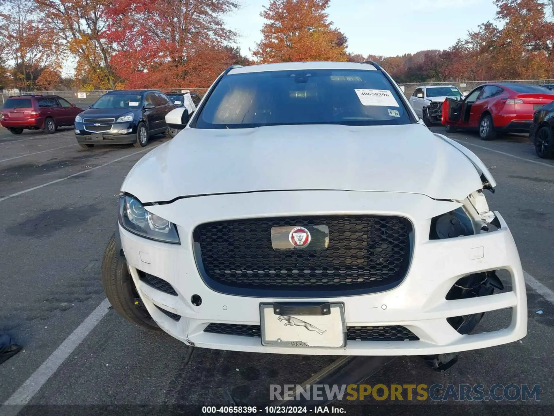13 fotografías del automóvil dañado SADCK2FX7KA609904 JAGUAR F-PACE 2019
