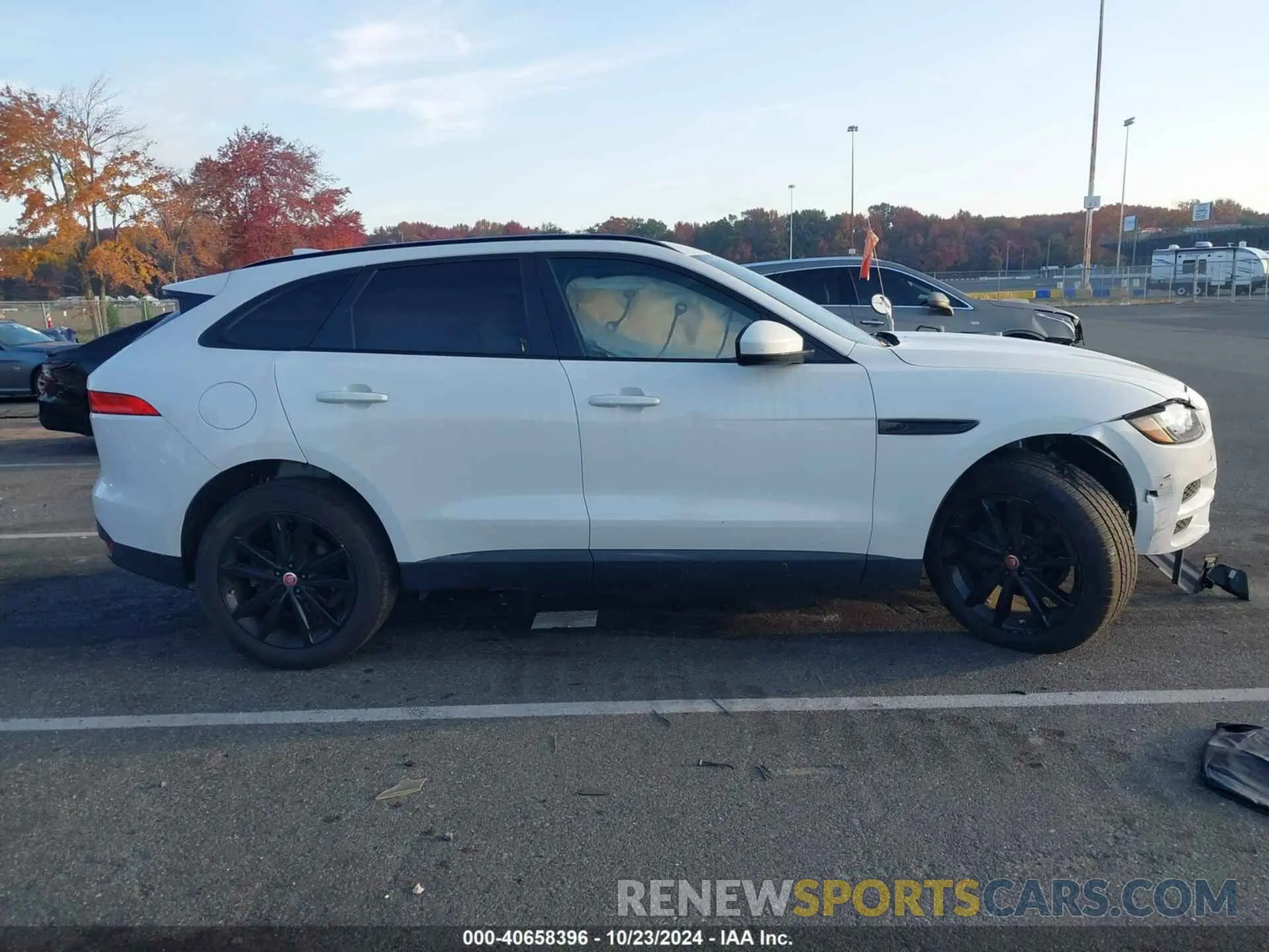 14 fotografías del automóvil dañado SADCK2FX7KA609904 JAGUAR F-PACE 2019