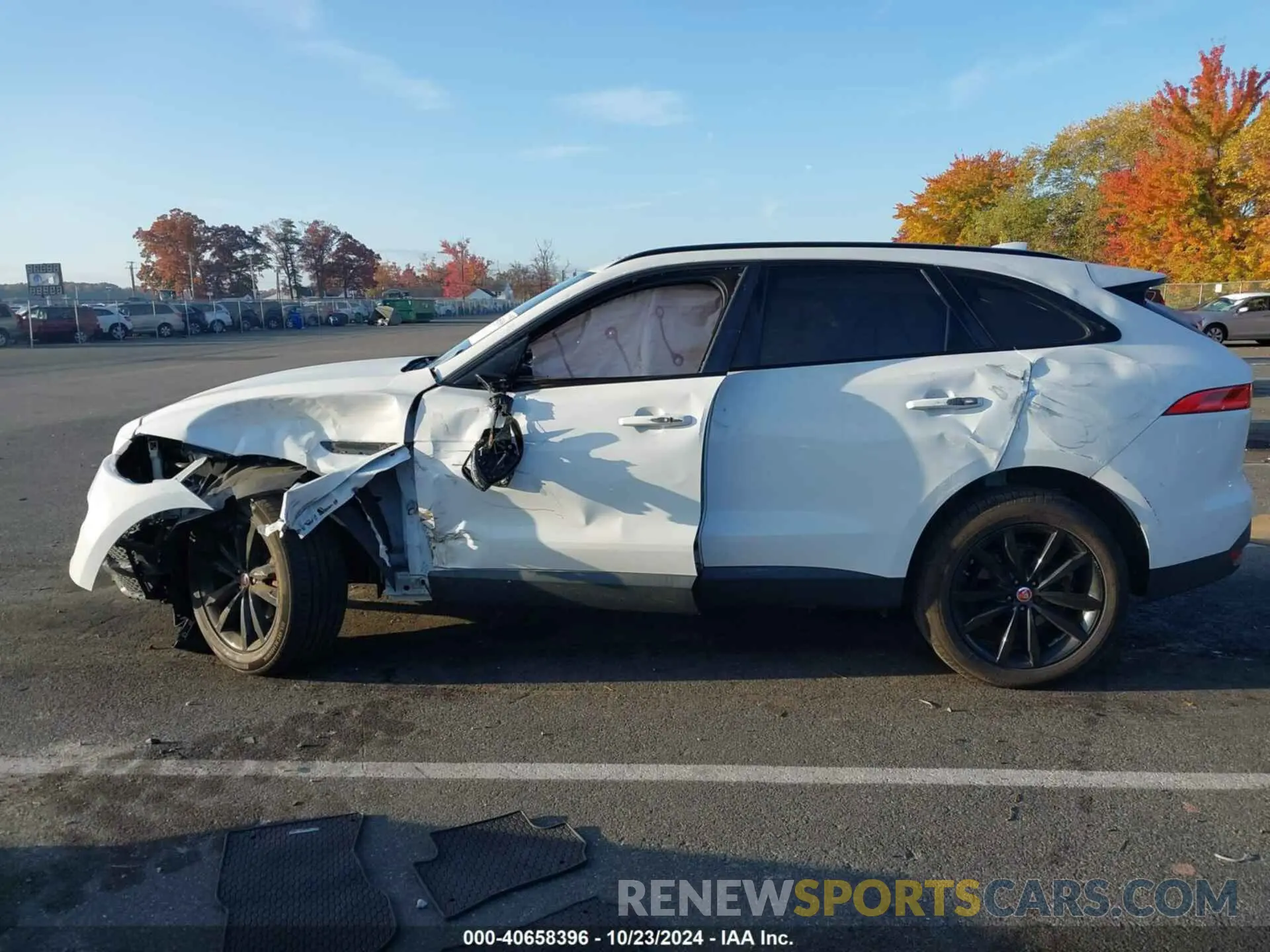 15 fotografías del automóvil dañado SADCK2FX7KA609904 JAGUAR F-PACE 2019