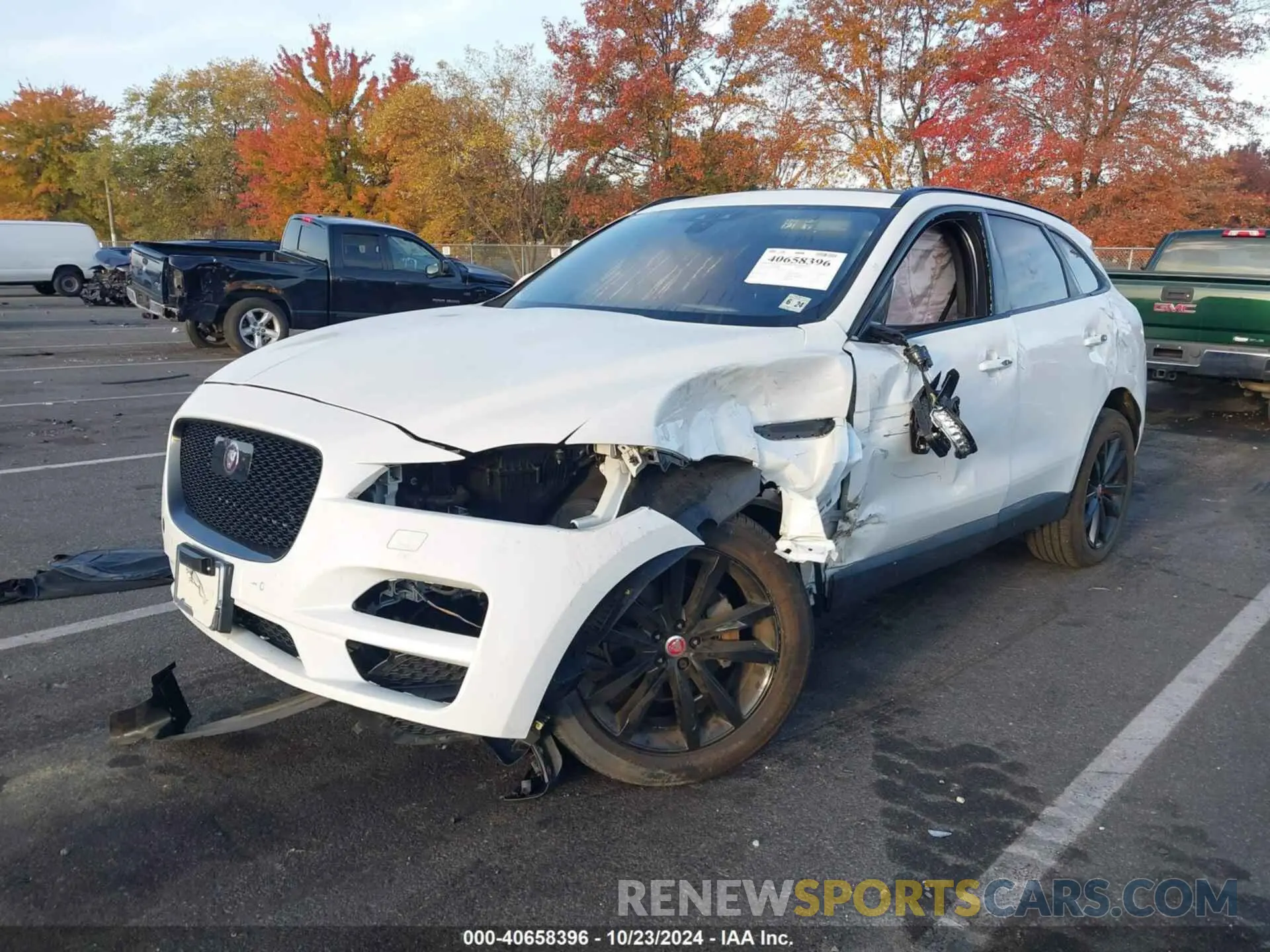 2 fotografías del automóvil dañado SADCK2FX7KA609904 JAGUAR F-PACE 2019