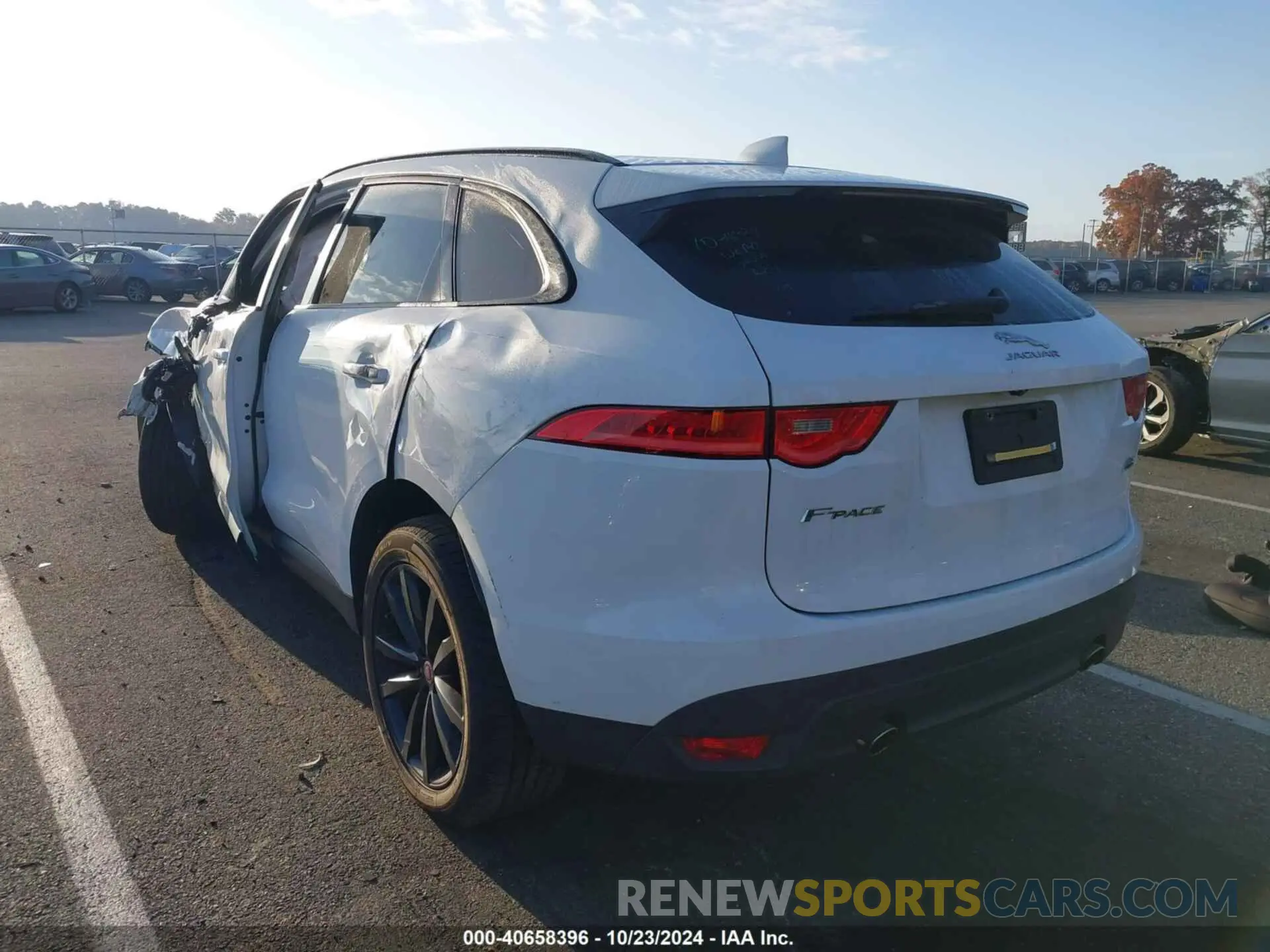 3 fotografías del automóvil dañado SADCK2FX7KA609904 JAGUAR F-PACE 2019