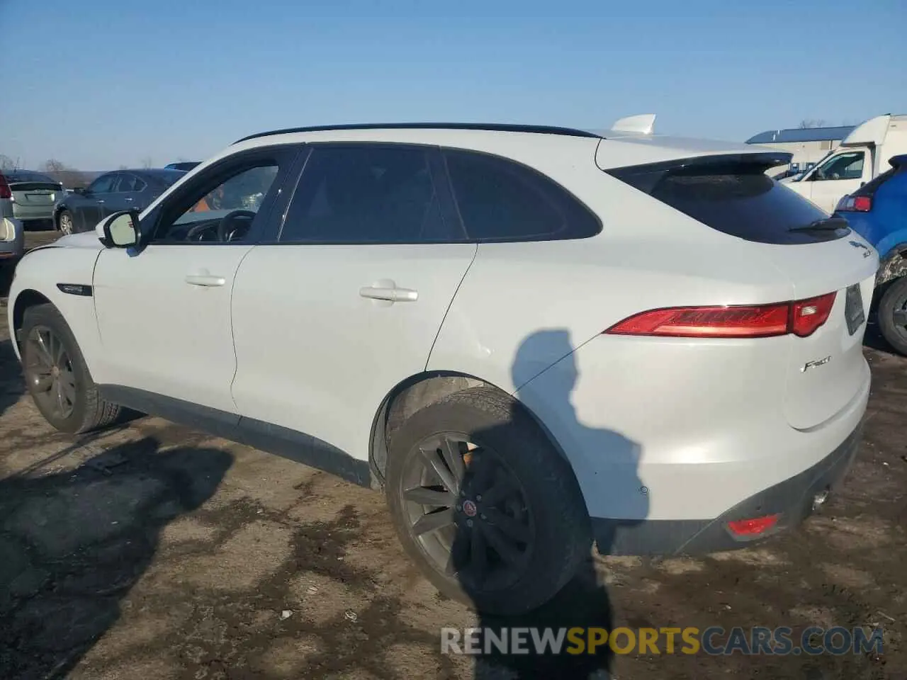 2 fotografías del automóvil dañado SADCK2FX8KA394954 JAGUAR F-PACE 2019