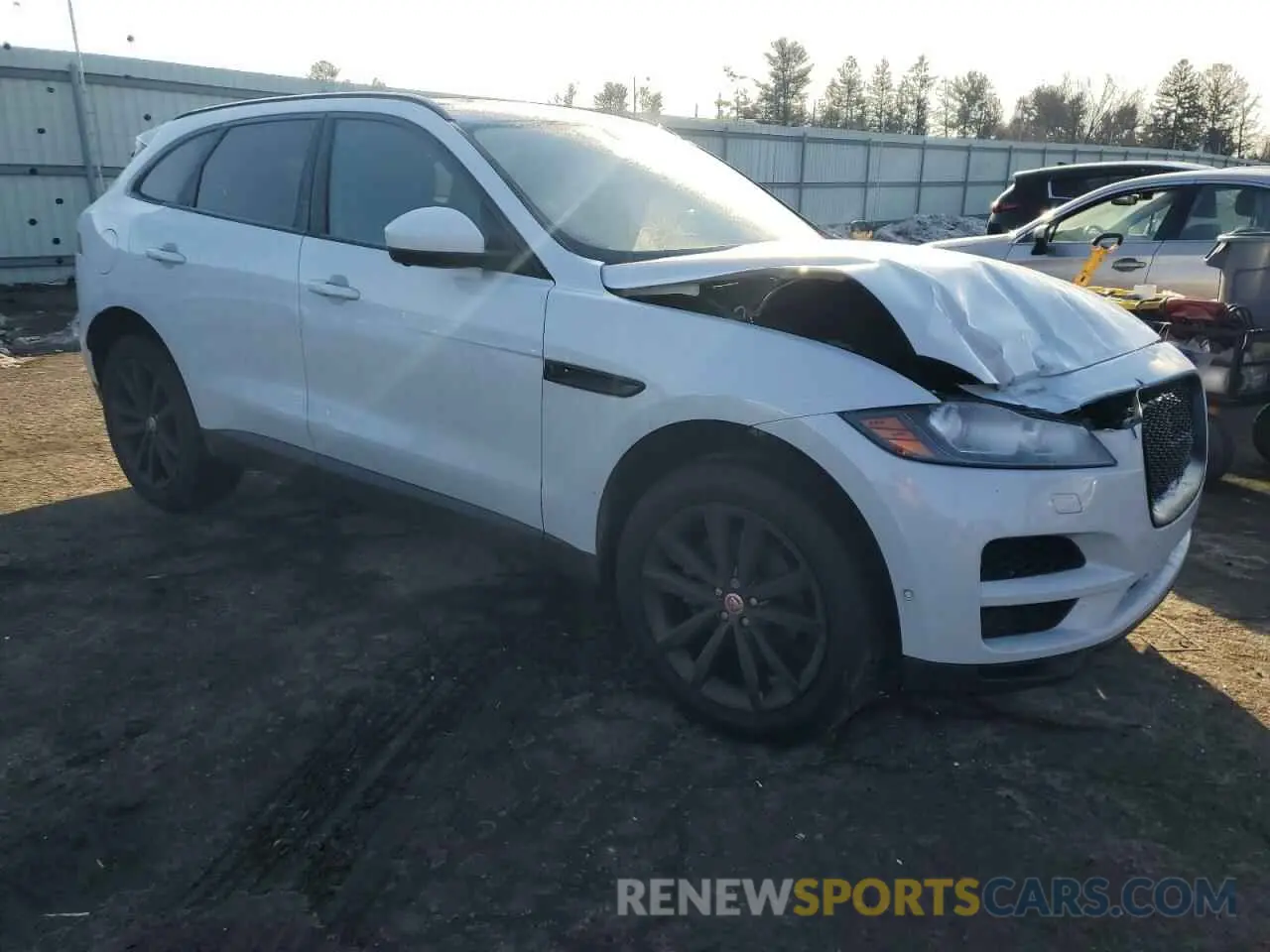 4 fotografías del automóvil dañado SADCK2FX8KA394954 JAGUAR F-PACE 2019
