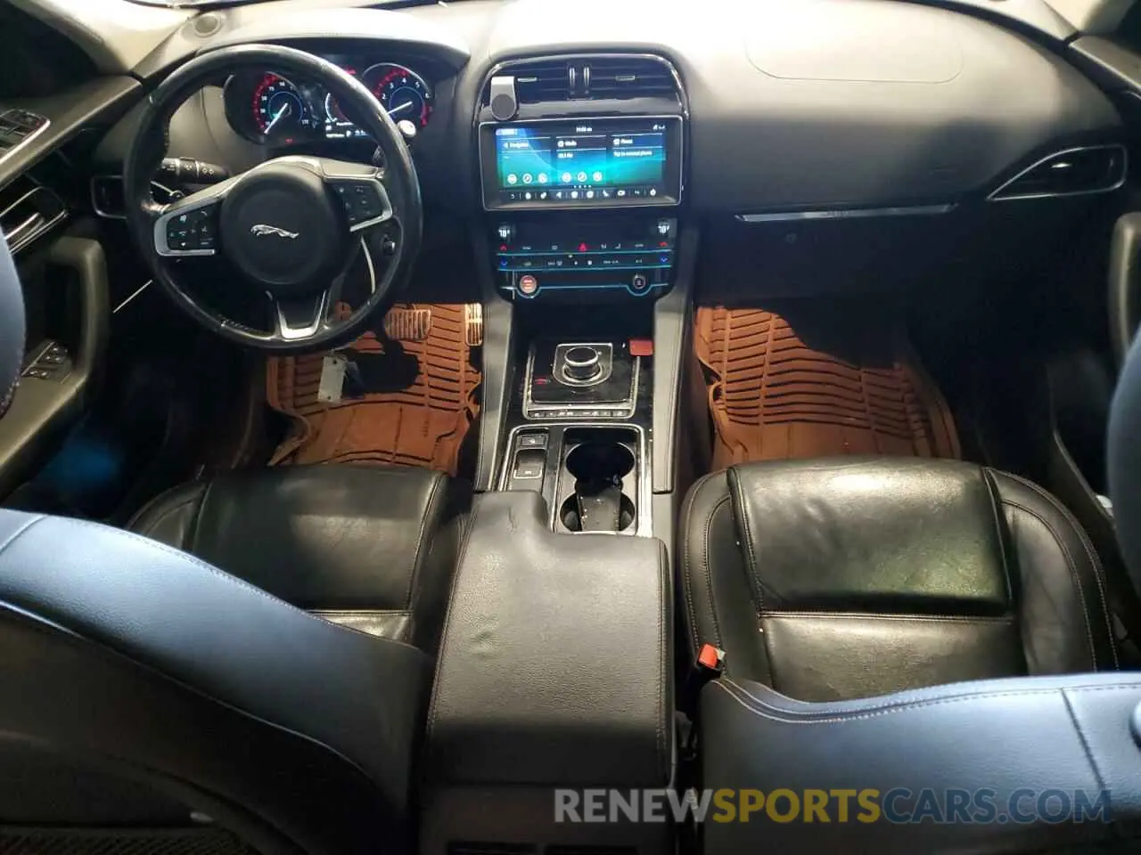 8 fotografías del automóvil dañado SADCK2GX0KA395143 JAGUAR F-PACE 2019
