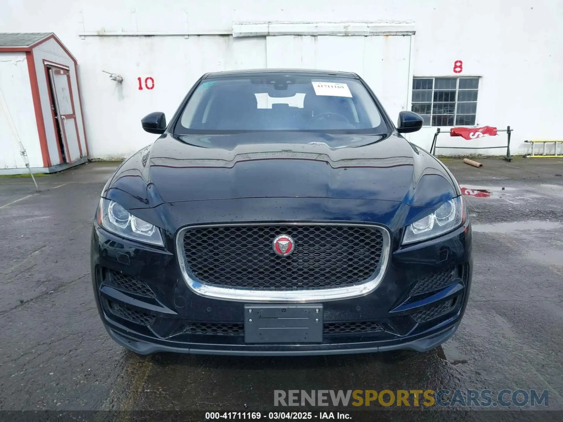 12 fotografías del automóvil dañado SADCK2GX1KA391800 JAGUAR F-PACE 2019