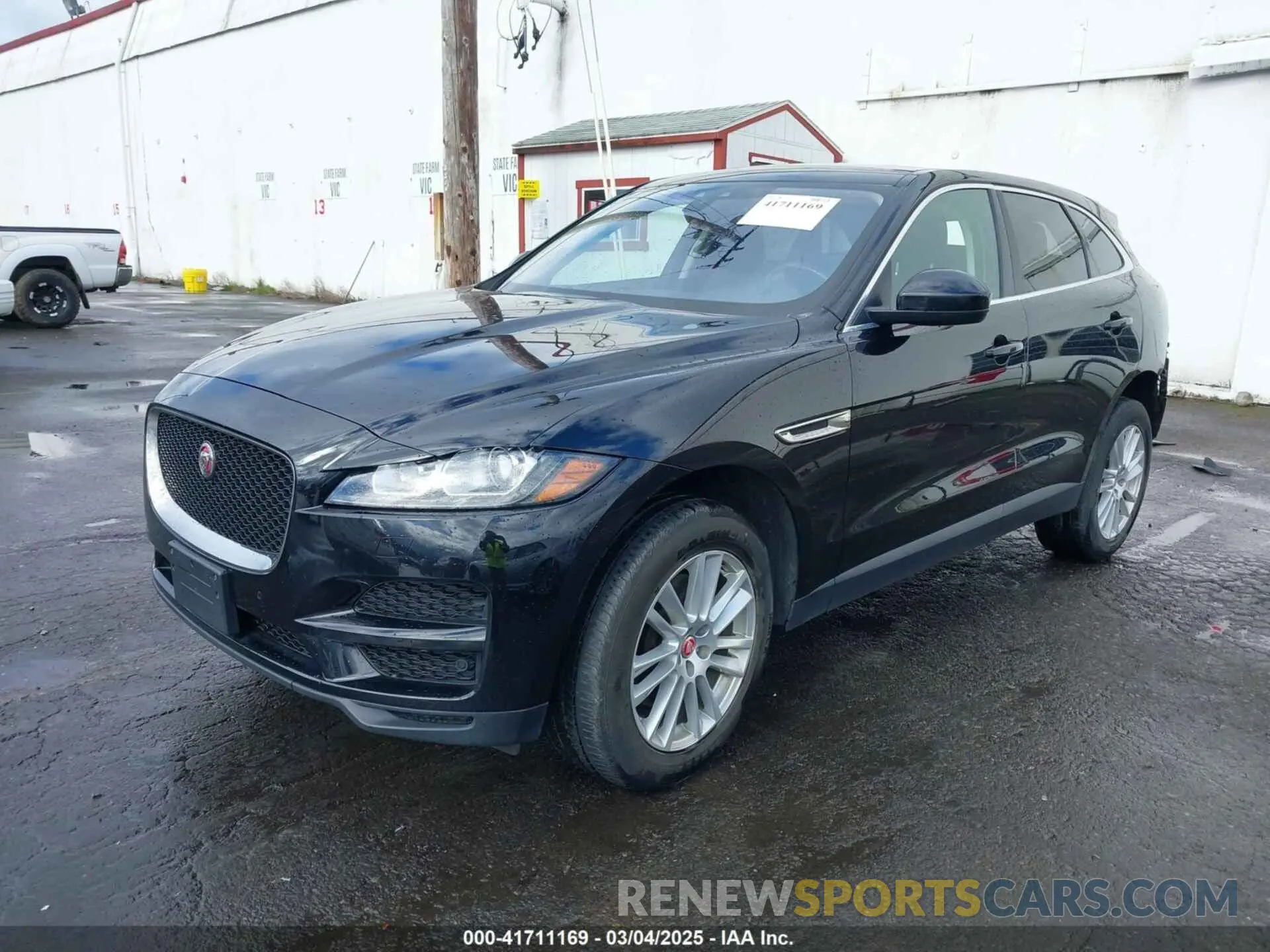 2 fotografías del automóvil dañado SADCK2GX1KA391800 JAGUAR F-PACE 2019