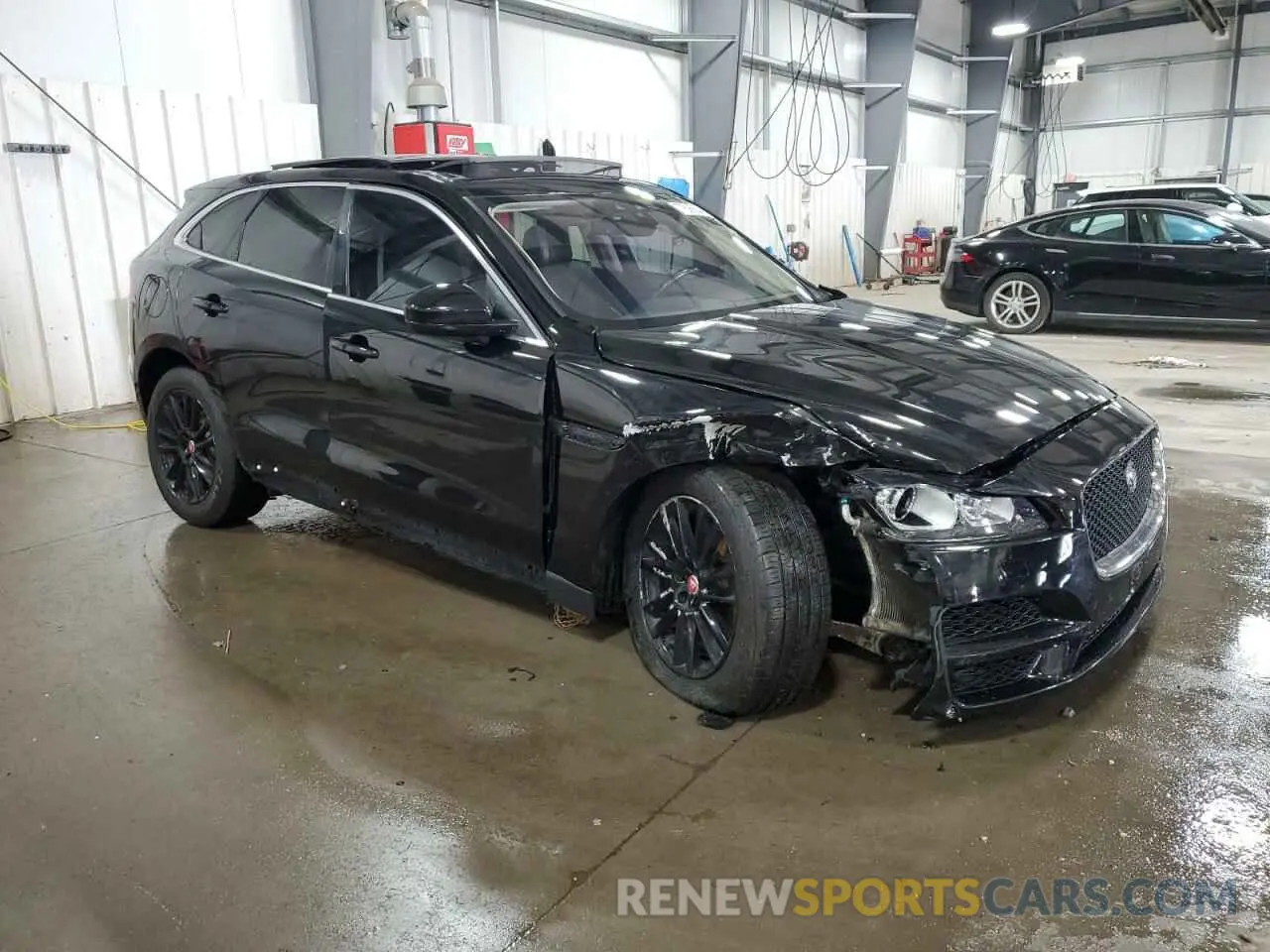 4 fotografías del automóvil dañado SADCK2GX2KA390624 JAGUAR F-PACE 2019