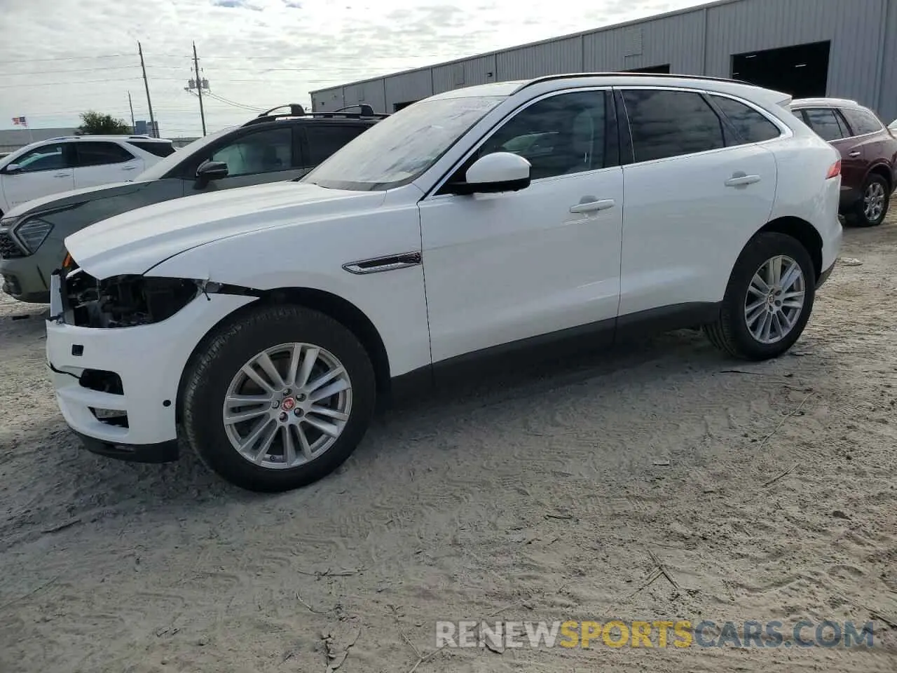 1 fotografías del automóvil dañado SADCK2GX4KA396800 JAGUAR F-PACE 2019