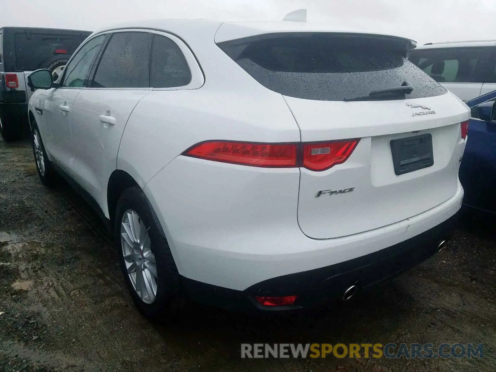 3 fotografías del automóvil dañado SADCK2GX6KA393283 JAGUAR F-PACE 2019