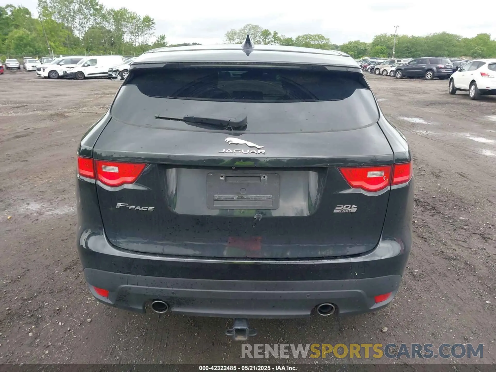 16 fotografías del automóvil dañado SADCK2GX7KA392837 JAGUAR F-PACE 2019