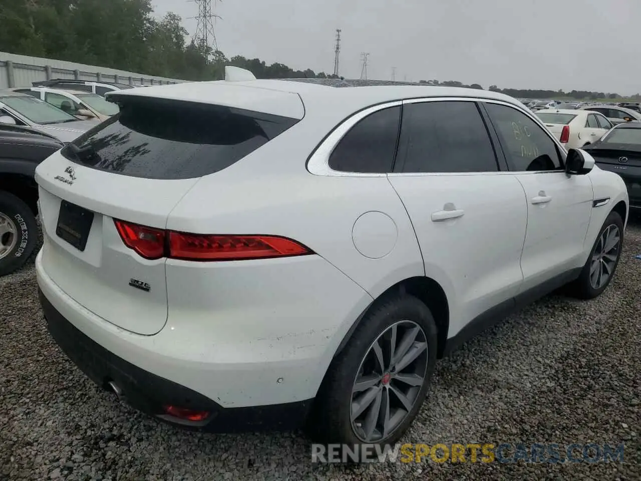 3 fotografías del automóvil dañado SADCK2GX7KA398511 JAGUAR F-PACE 2019