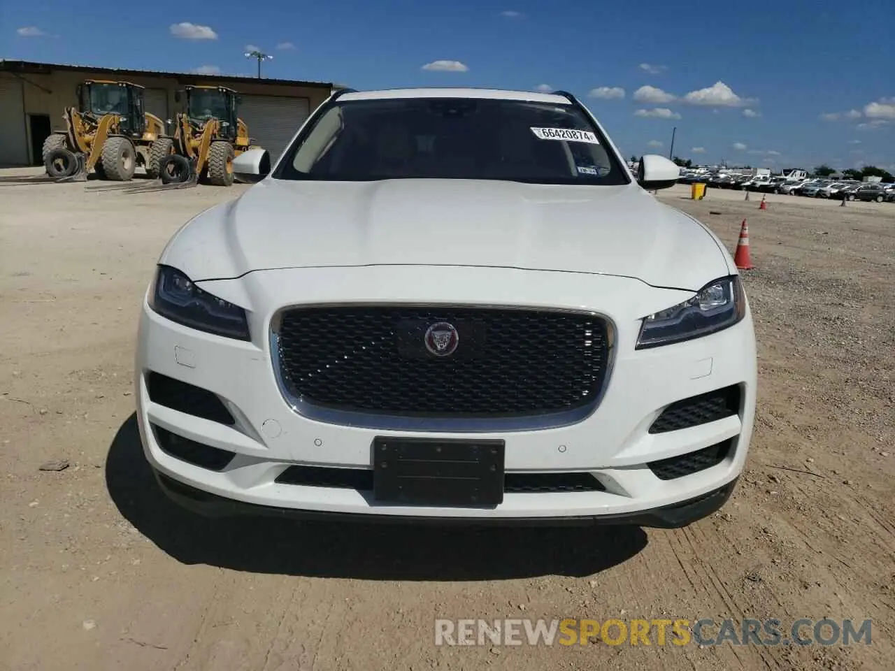 5 fotografías del automóvil dañado SADCK2GX8KA359314 JAGUAR F-PACE 2019