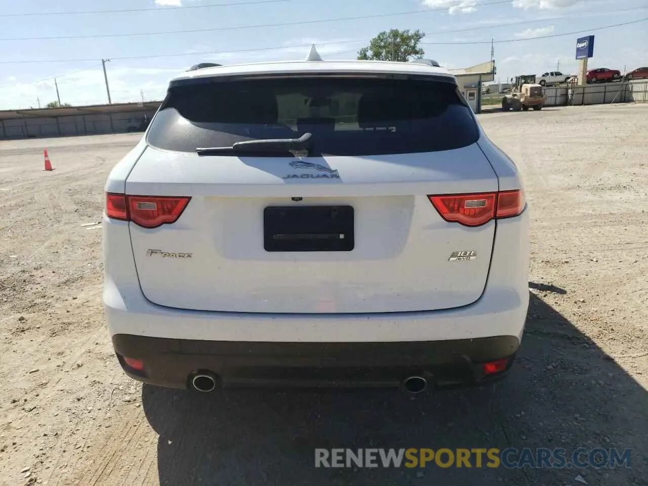 6 fotografías del automóvil dañado SADCK2GX8KA359314 JAGUAR F-PACE 2019