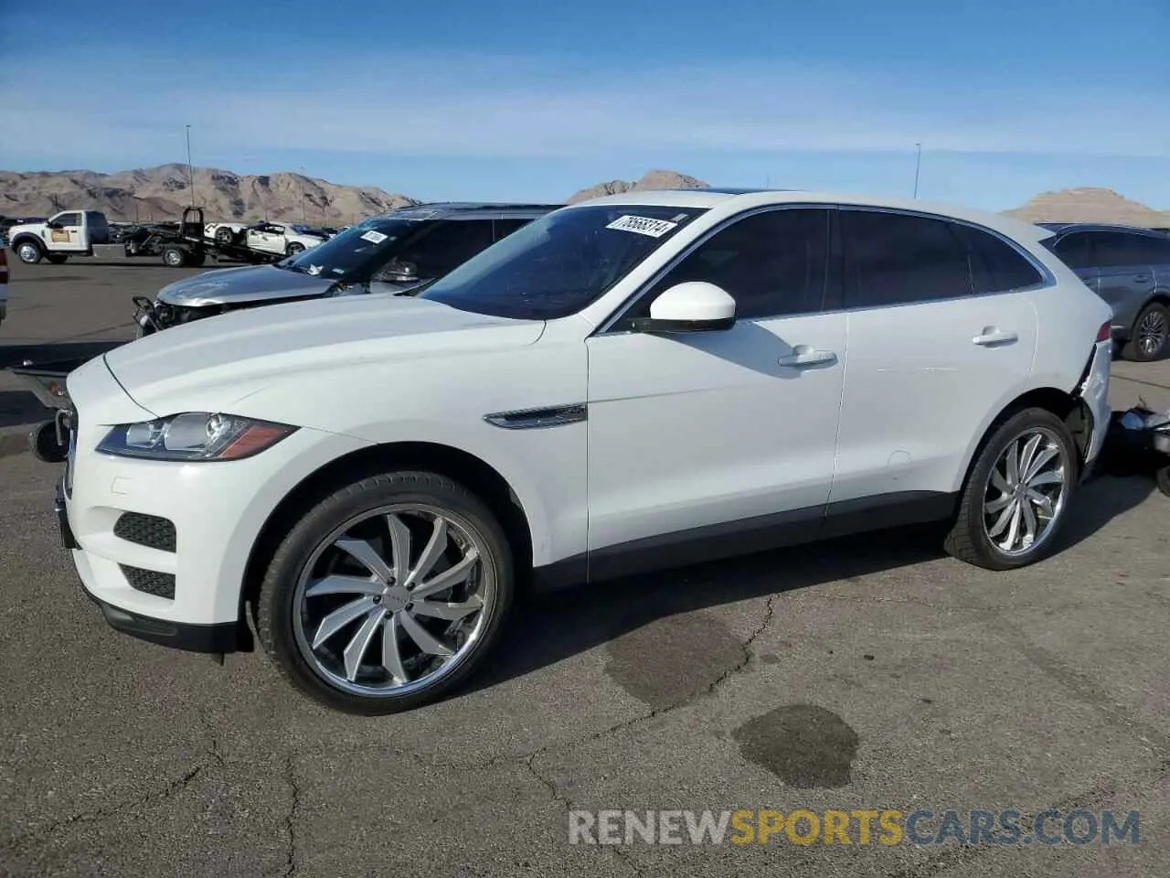 1 fotografías del automóvil dañado SADCK2GX8KA369003 JAGUAR F-PACE 2019