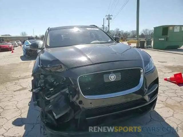 11 fotografías del automóvil dañado SADCK2GX9KA368541 JAGUAR F-PACE 2019