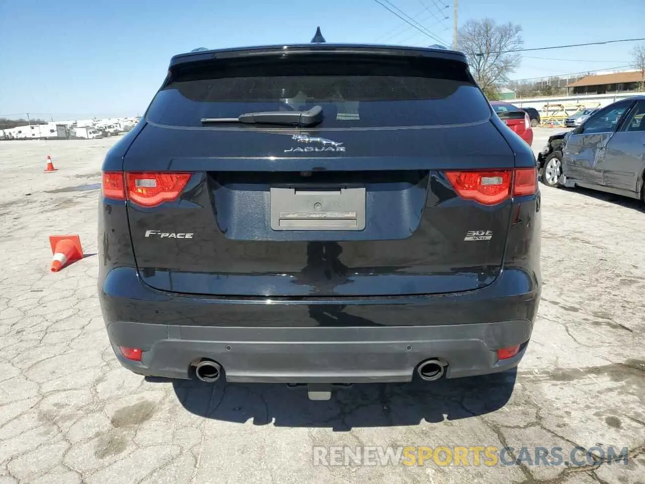 6 fotografías del automóvil dañado SADCK2GX9KA368541 JAGUAR F-PACE 2019
