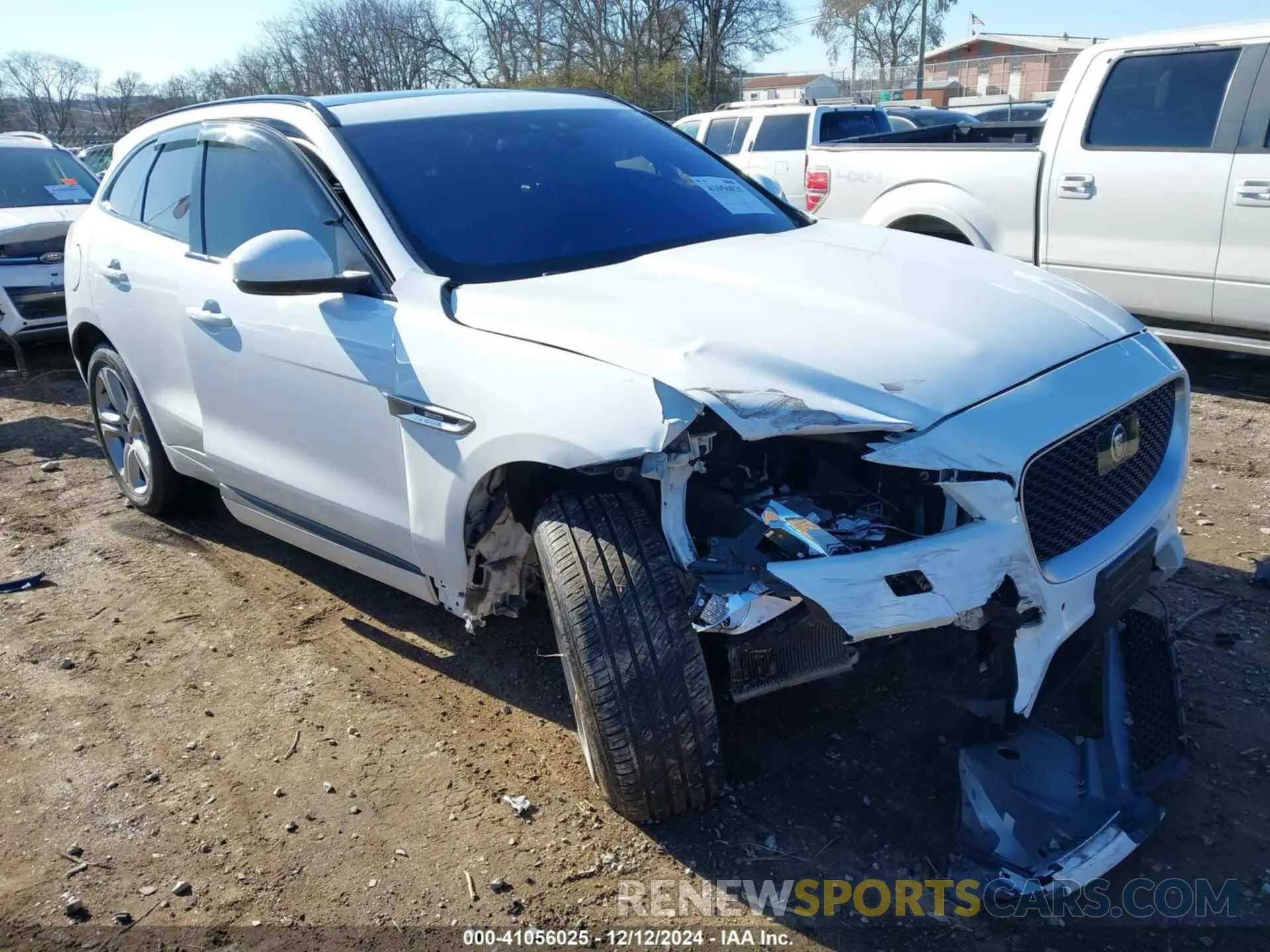 1 fotografías del automóvil dañado SADCL2FX2KA392145 JAGUAR F-PACE 2019