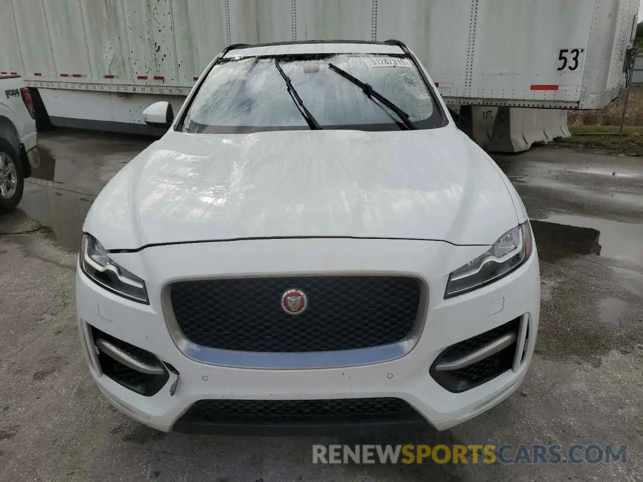 5 fotografías del automóvil dañado SADCL2FX3KA352611 JAGUAR F-PACE 2019