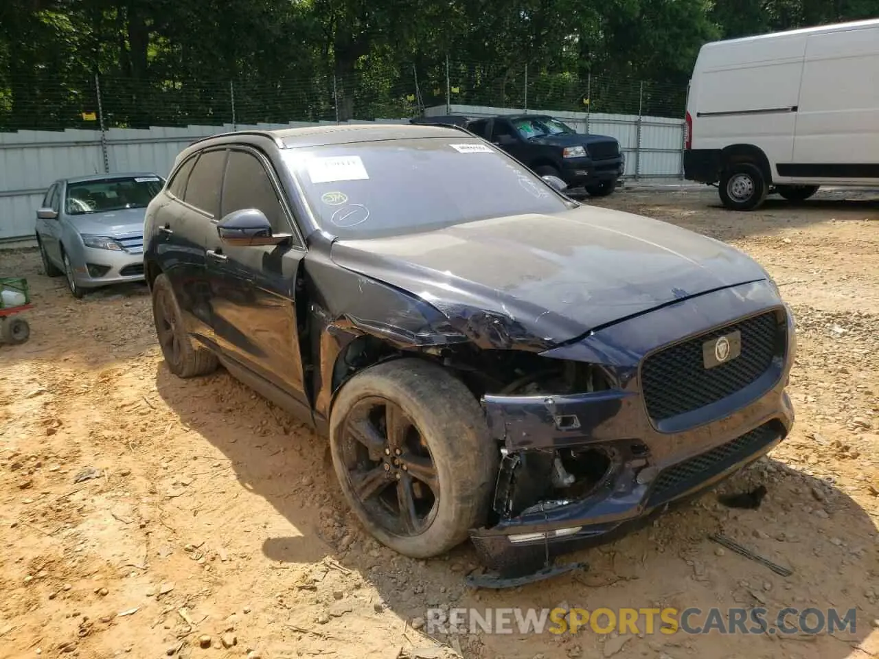 1 fotografías del automóvil dañado SADCL2FX9KA397620 JAGUAR F-PACE 2019