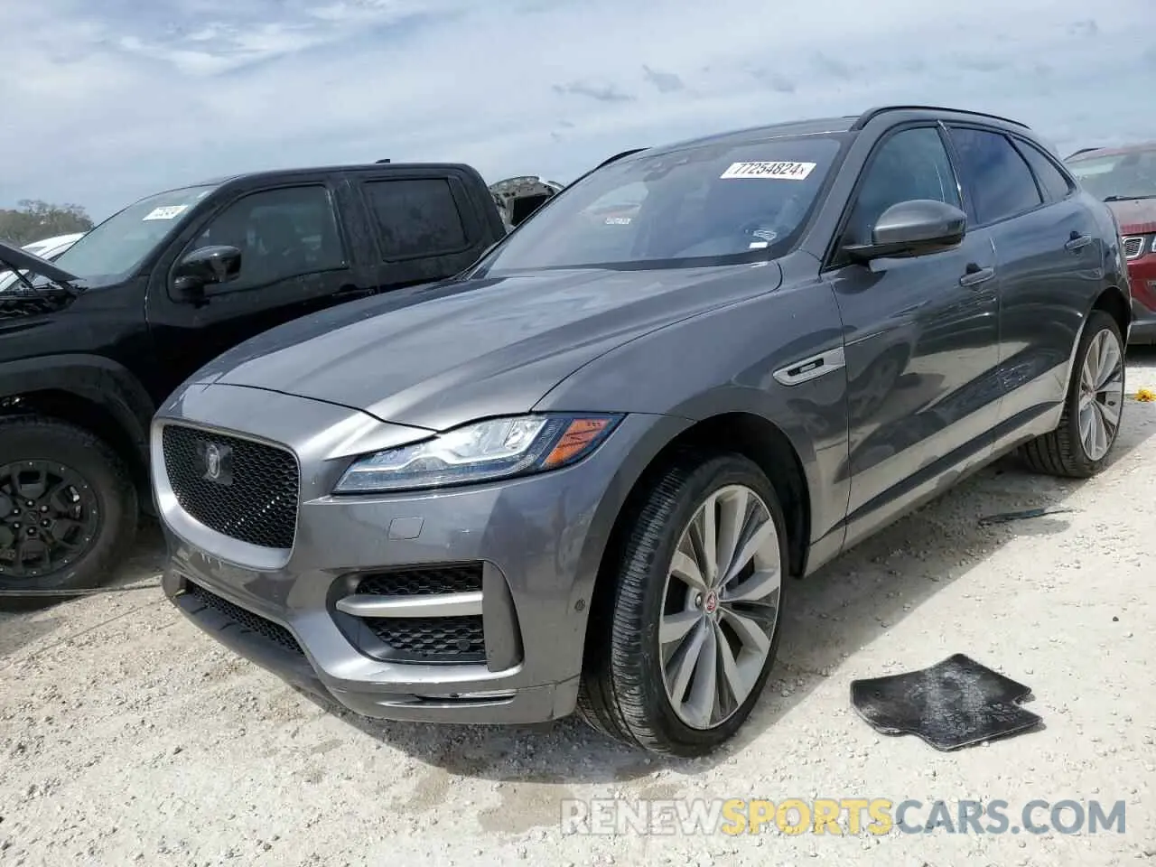 1 fotografías del automóvil dañado SADCL2GX3KA613072 JAGUAR F-PACE 2019