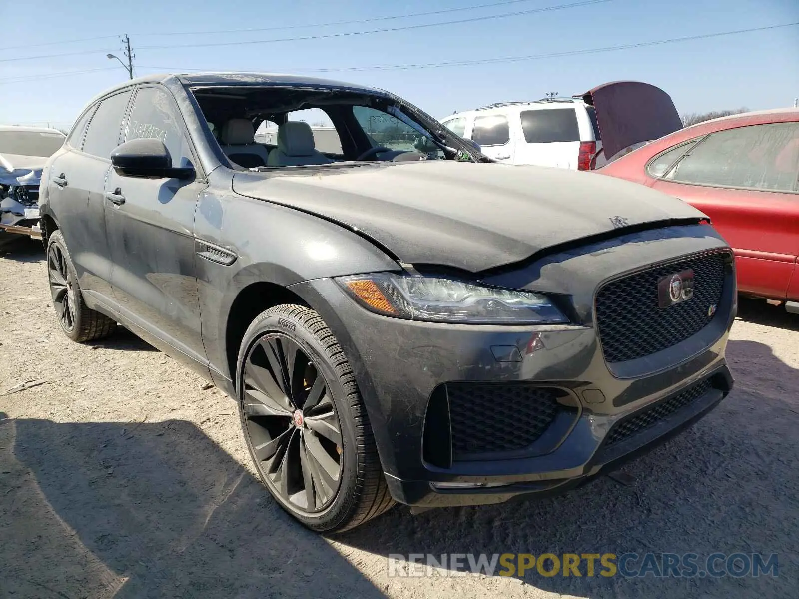 1 fotografías del automóvil dañado SADCM2FV1KA359682 JAGUAR F-PACE 2019