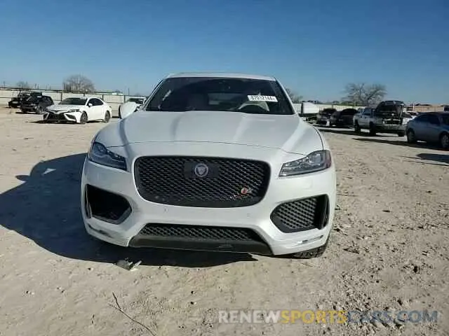 11 fotografías del automóvil dañado SADCM2FV1KA391631 JAGUAR F-PACE 2019