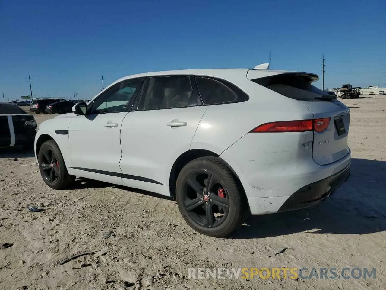 2 fotografías del automóvil dañado SADCM2FV1KA391631 JAGUAR F-PACE 2019