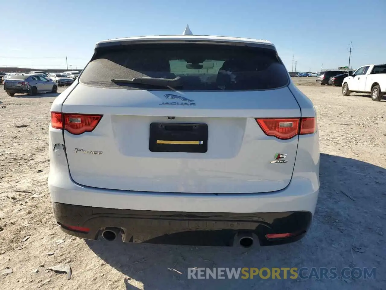 6 fotografías del automóvil dañado SADCM2FV1KA391631 JAGUAR F-PACE 2019