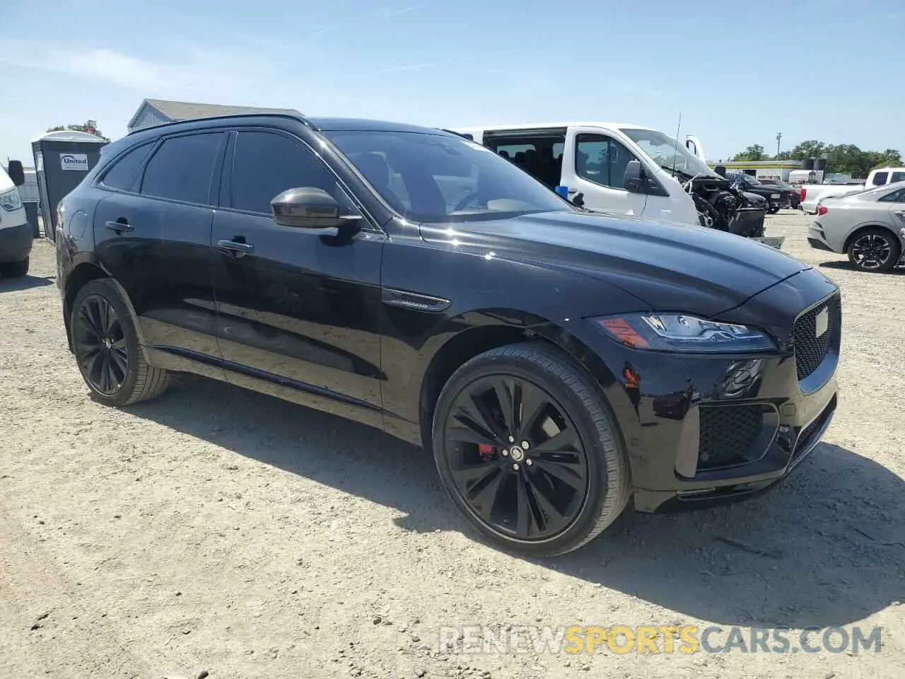 4 fotografías del automóvil dañado SADCM2FV1KA395386 JAGUAR F-PACE 2019