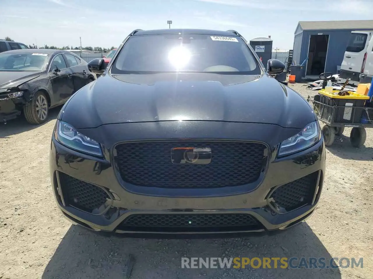 5 fotografías del automóvil dañado SADCM2FV1KA395386 JAGUAR F-PACE 2019