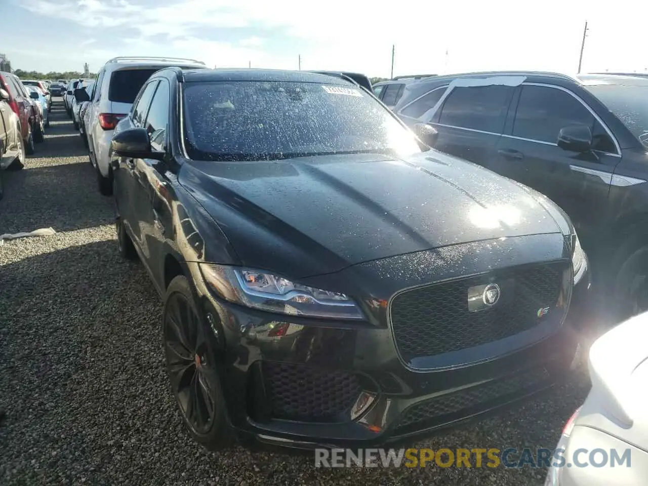 5 fotografías del automóvil dañado SADCM2FV6KA616206 JAGUAR F-PACE 2019