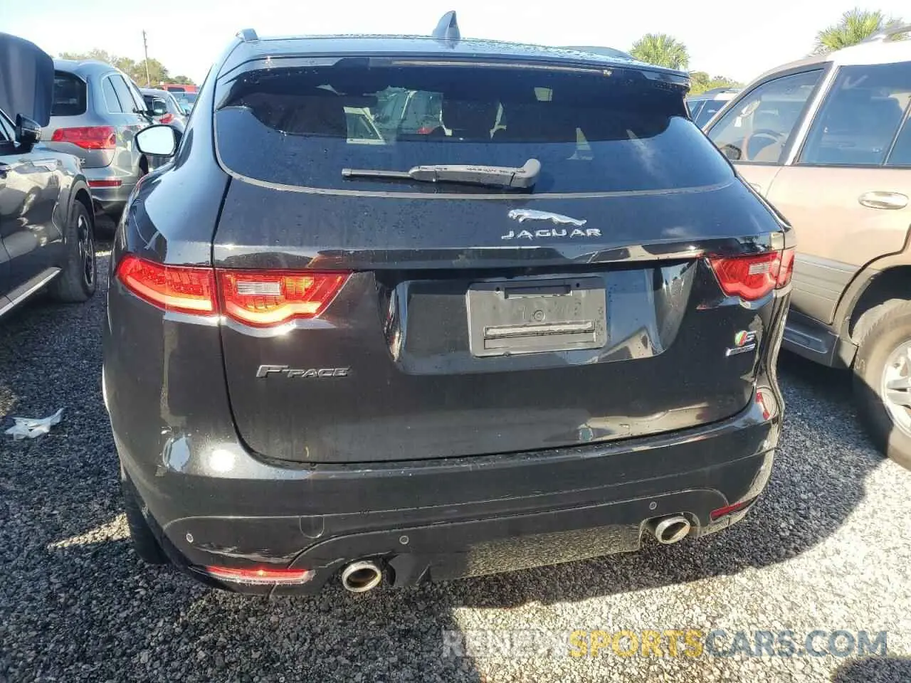 6 fotografías del automóvil dañado SADCM2FV6KA616206 JAGUAR F-PACE 2019