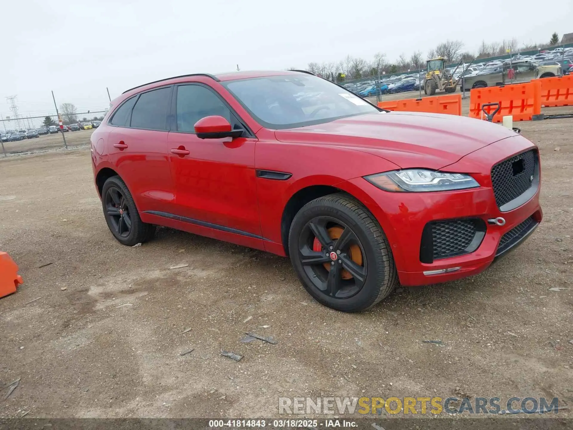 1 fotografías del automóvil dañado SADCM2FV7KA363378 JAGUAR F-PACE 2019