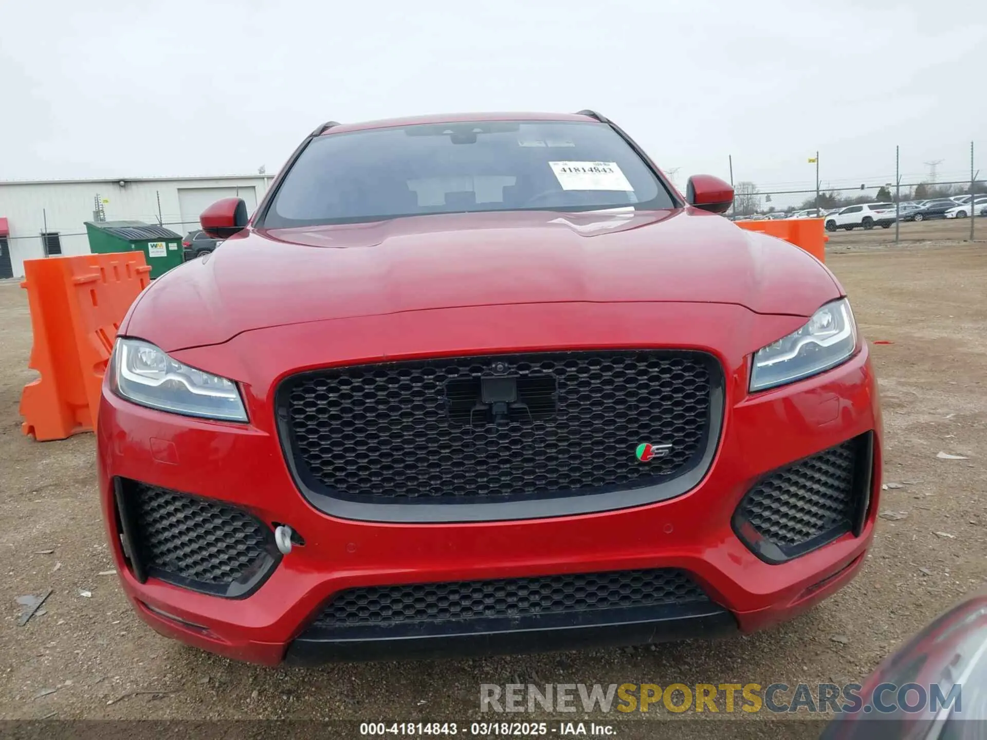 12 fotografías del automóvil dañado SADCM2FV7KA363378 JAGUAR F-PACE 2019
