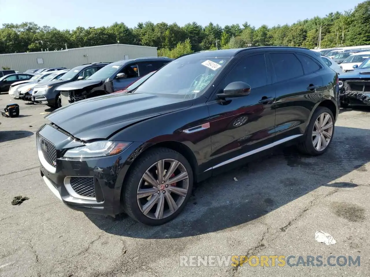 1 fotografías del automóvil dañado SADCM2FV8KA609726 JAGUAR F-PACE 2019