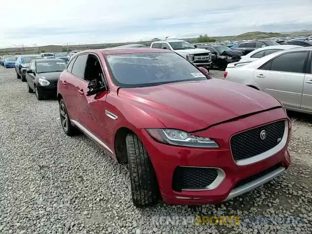 14 fotografías del automóvil dañado SADCM2FV9KA392963 JAGUAR F-PACE 2019